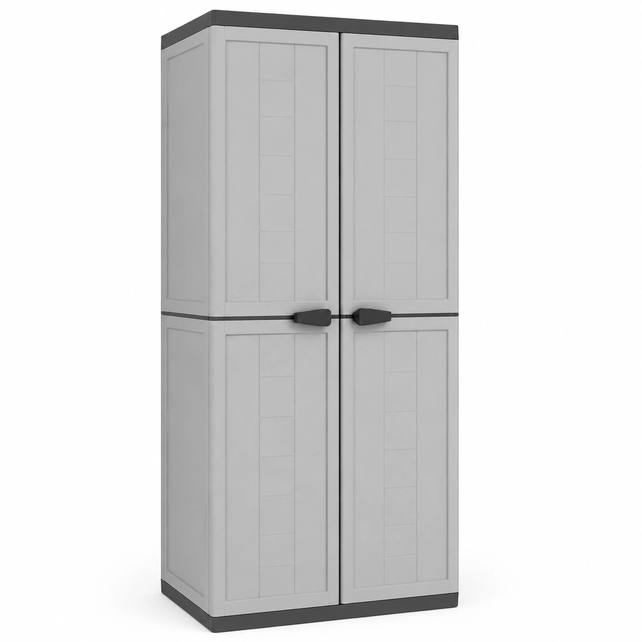 armoire-haute-en-plastique-grisnoir-avec-etageres-reglables-68-x-39-x-166-cm-lmafql6041rx