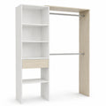 armoire-de-rangement-avec-etageres-et-penderies-blancchene-158x187x40-cm-bodzbz5985kg
