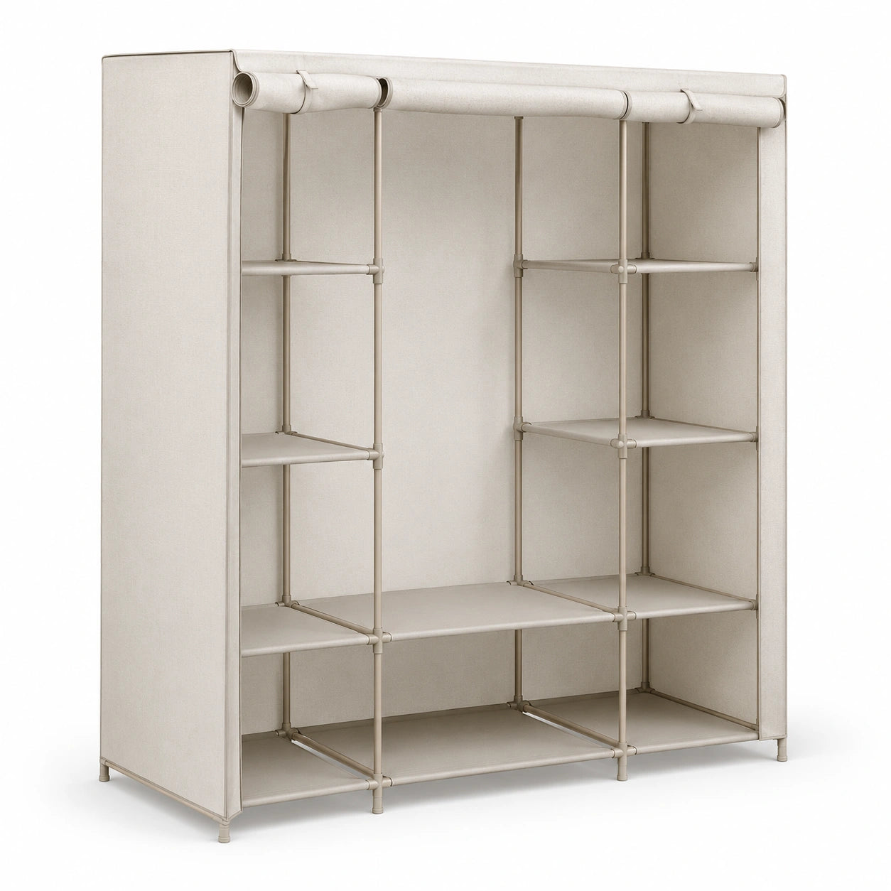 armoire-en-tissu-portable-d-angle-grise-hcbavl5986kk