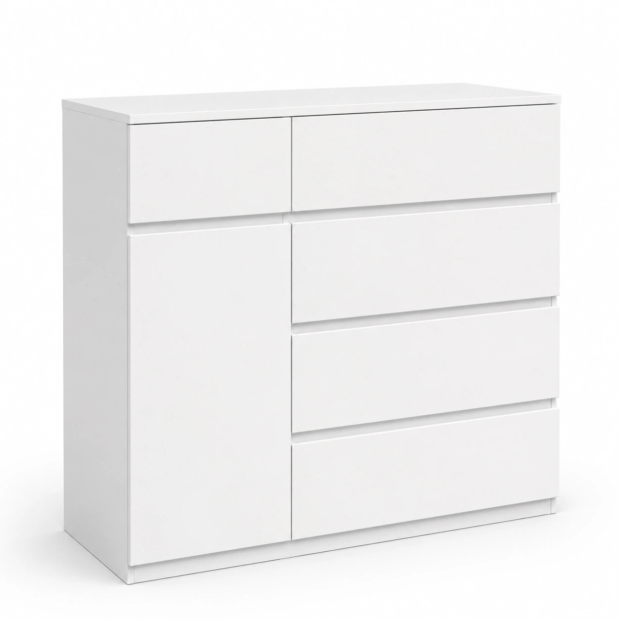 commode-moderne-avec-5-tiroirs-et-placard-etagere-reglable-meuble-de-rangement-bois-pour-salon-et-chambre-100x40x80-cm-blanc-kxabyz6051gd