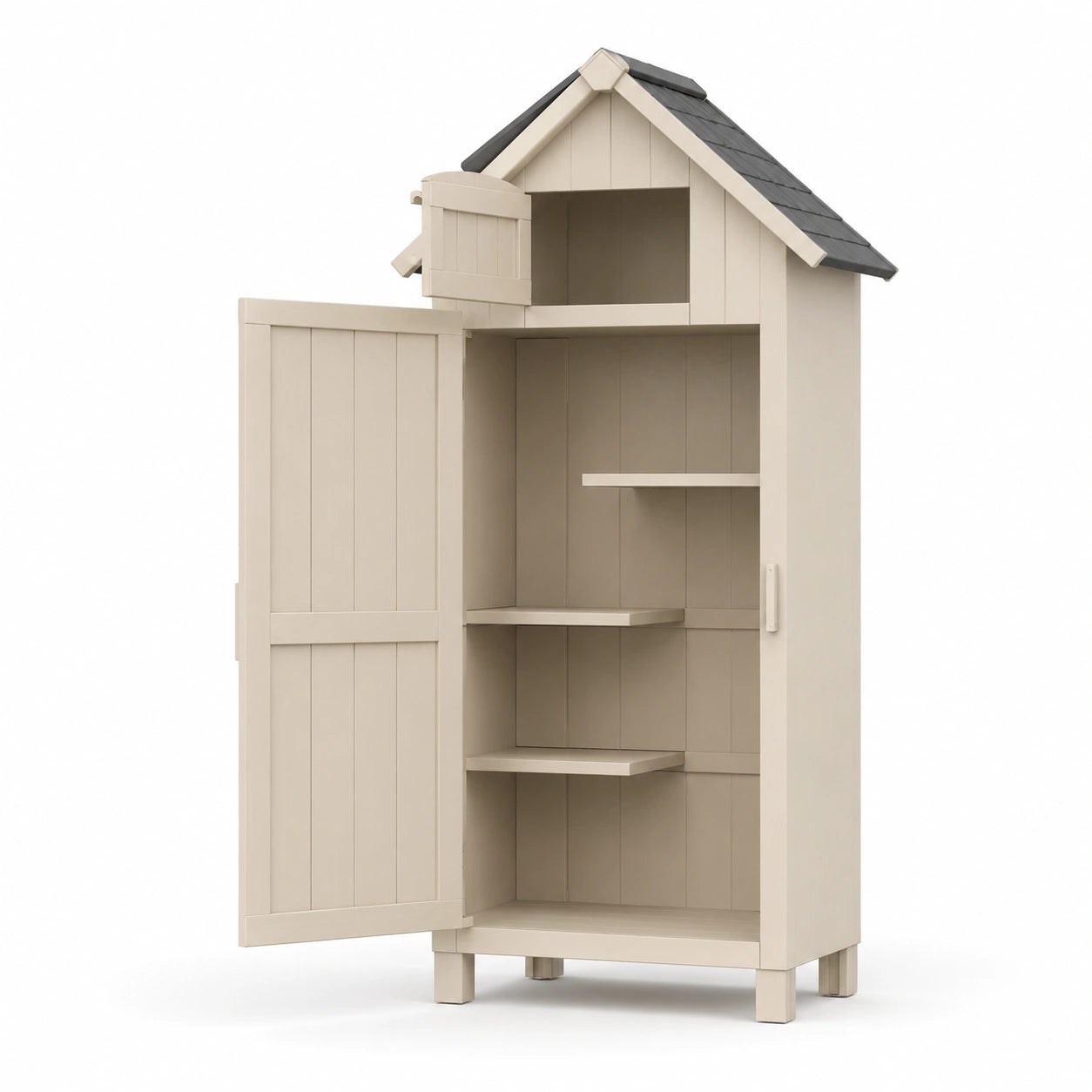 abri-de-jardin-ventile-avec-etageres-rangement-en-bois-pour-outils-toit-en-bitume-sfdyak6027jl