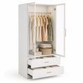 armoire-de-chambre-avec-led-et-portes-vitrees-rangement-avec-tiroirs-et-tringle-hsthmp5957ut